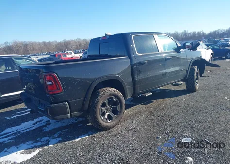 2025 Ram 1500 Big Horn 4X4 5'7 Box from USA, damaged, VIN 1C6RRFFG3SN572181